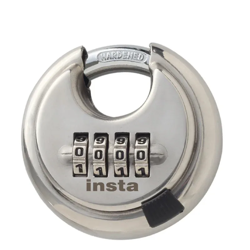 INSTA 4-Dial 70MM Combination Disk Padlock