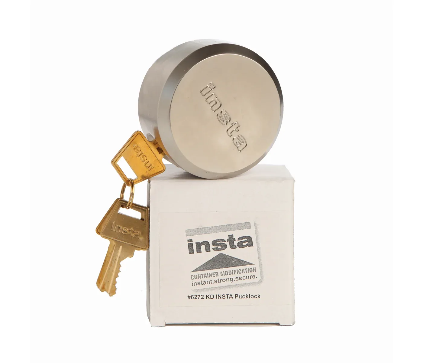 INSTA Puck Lock — Keyed Alike / Different