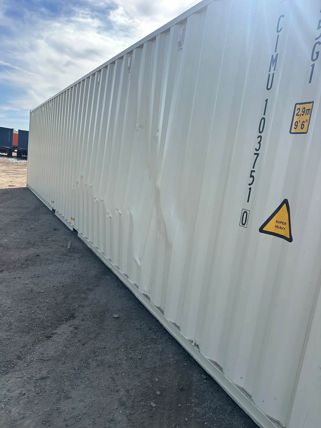 40 FT High Cube Container — Single-Trip / Damaged — ONE & GONE — photo 2