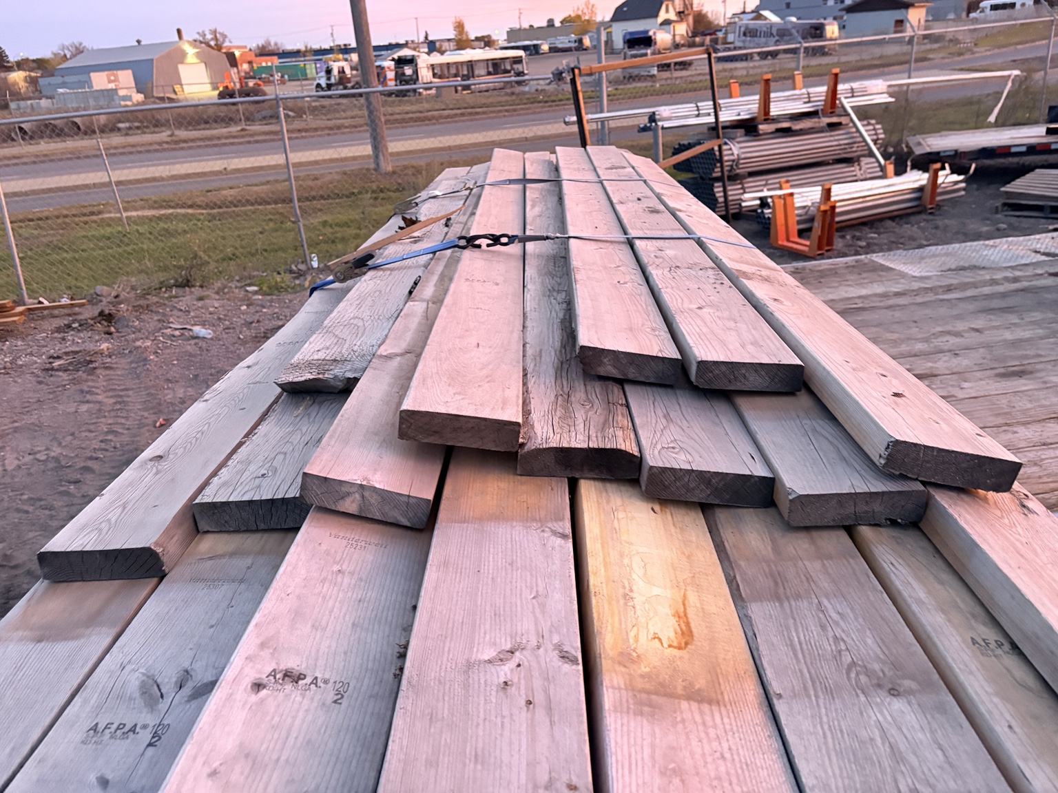 Used Lumber & ¾-inch T&G OSB Package — photo 4