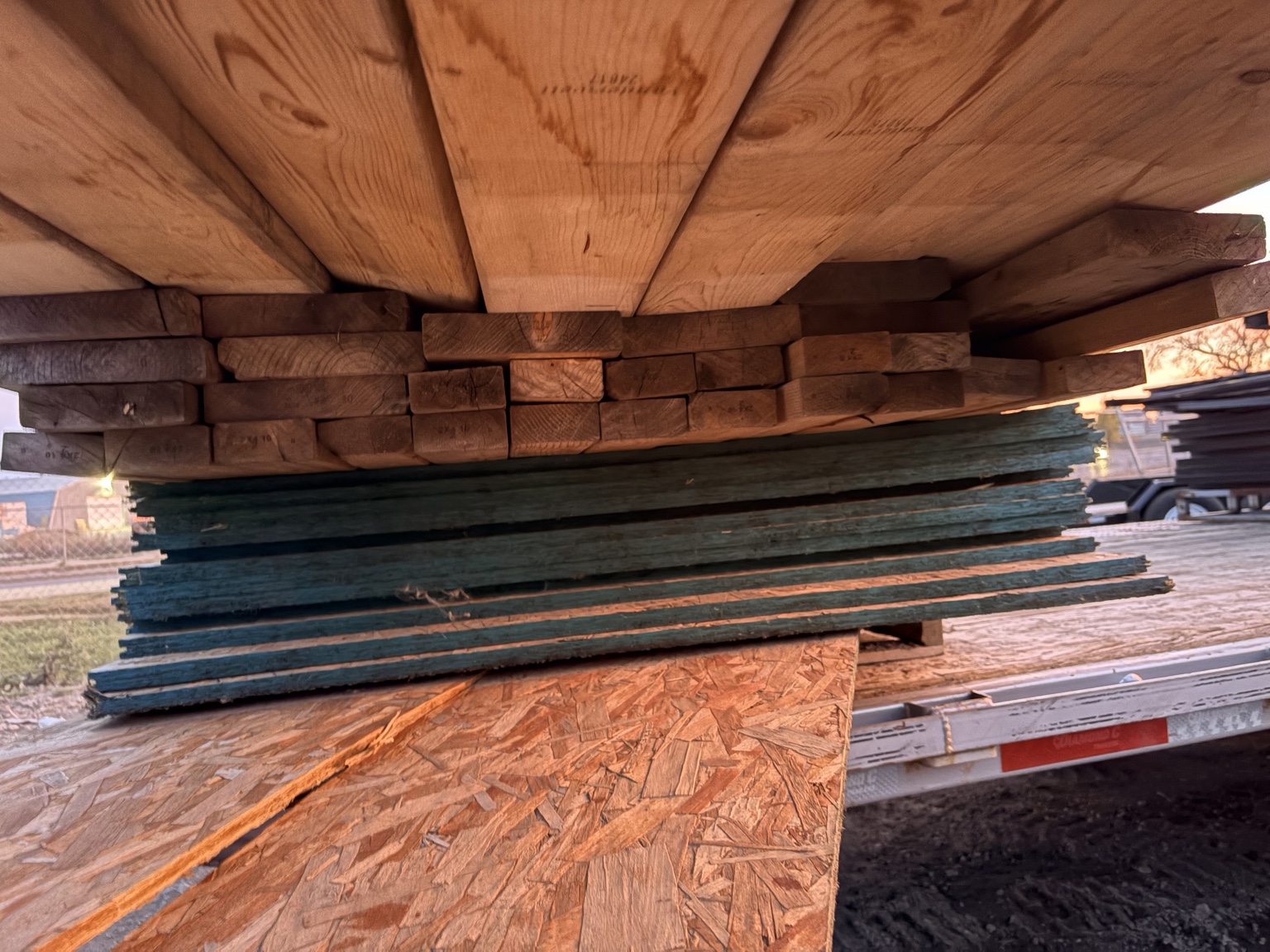 Used Lumber & ¾-inch T&G OSB Package — photo 5