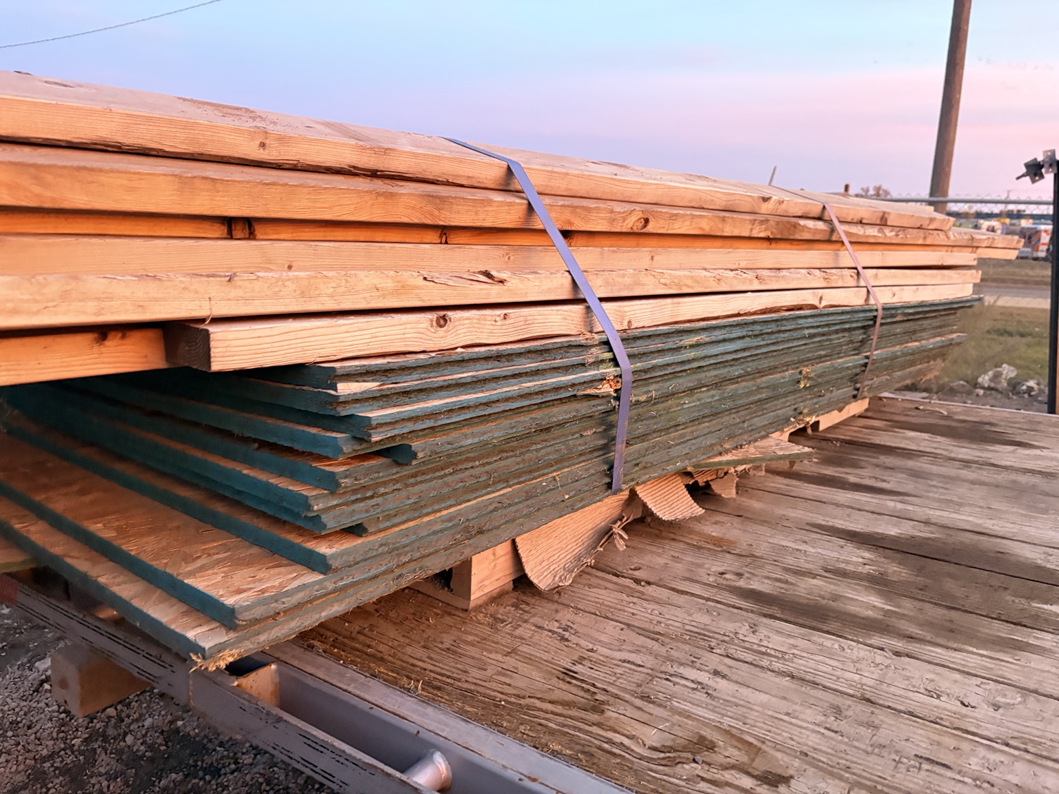 Used Lumber & ¾-inch T&G OSB Package — photo 6