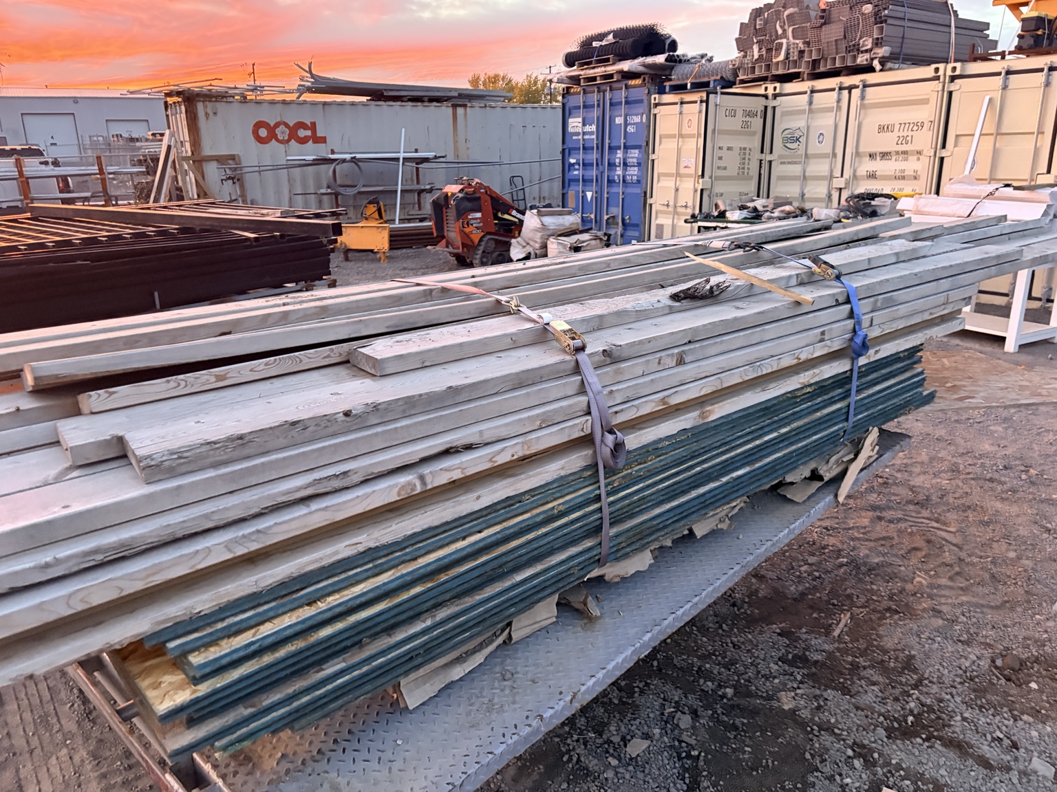 Used Lumber & ¾-inch T&G OSB Package — photo 3
