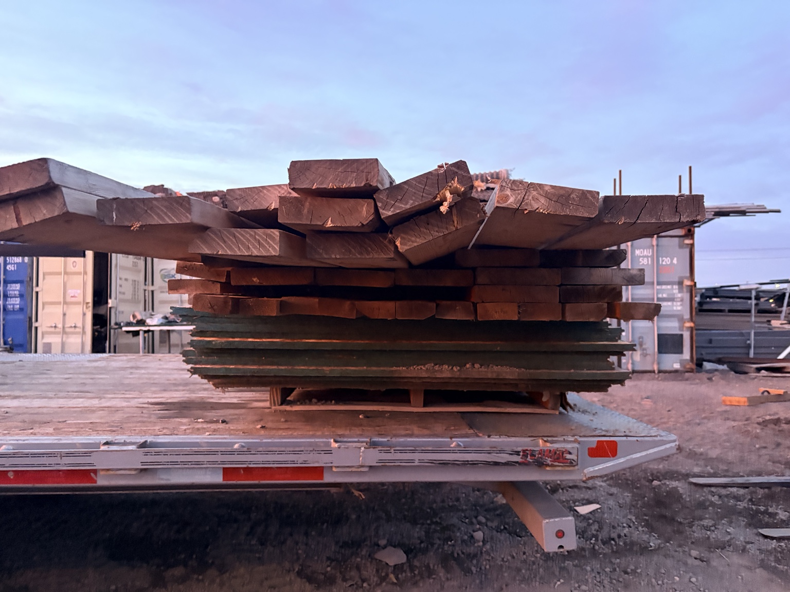 Used Lumber & ¾-inch T&G OSB Package — photo 7